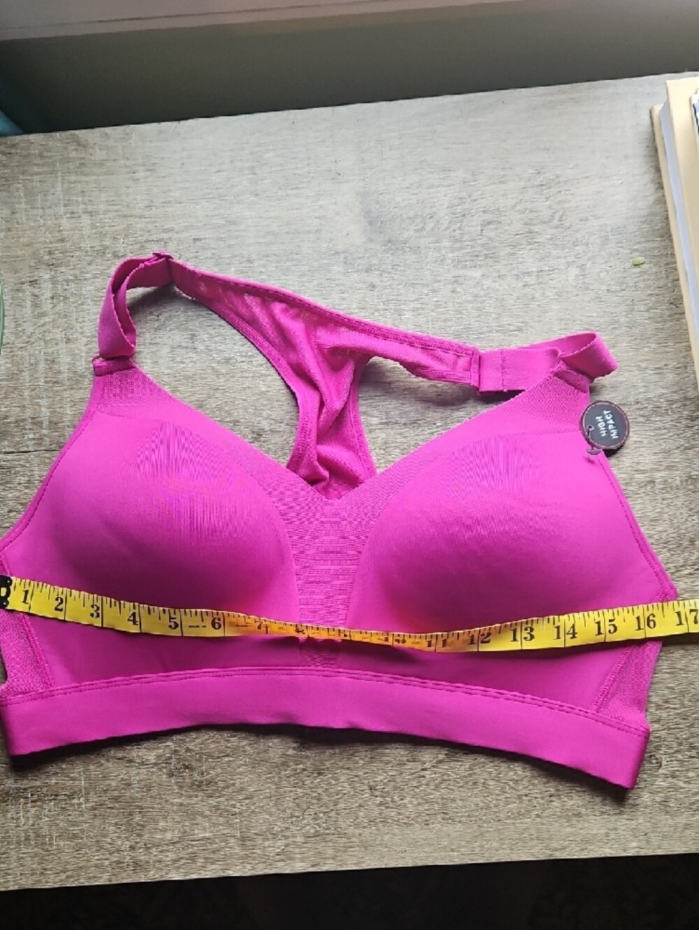 Spyder High Impact Fuschia Racerback Sports Bra (NWT) - Picture 9 of 9